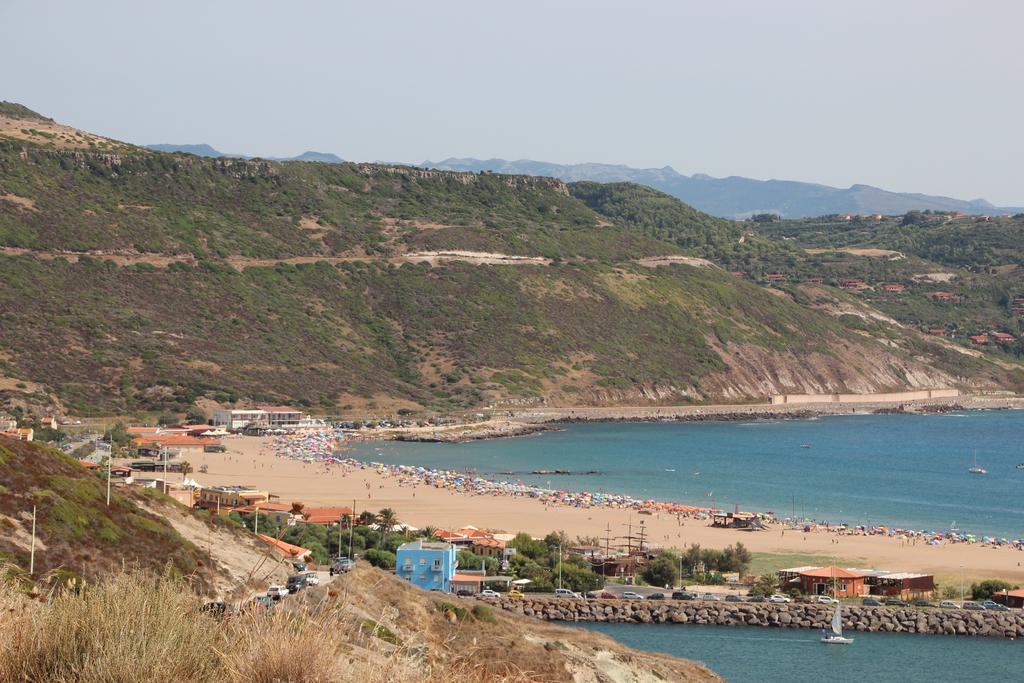 Hotel Miramare Bosa Marina Buitenkant foto